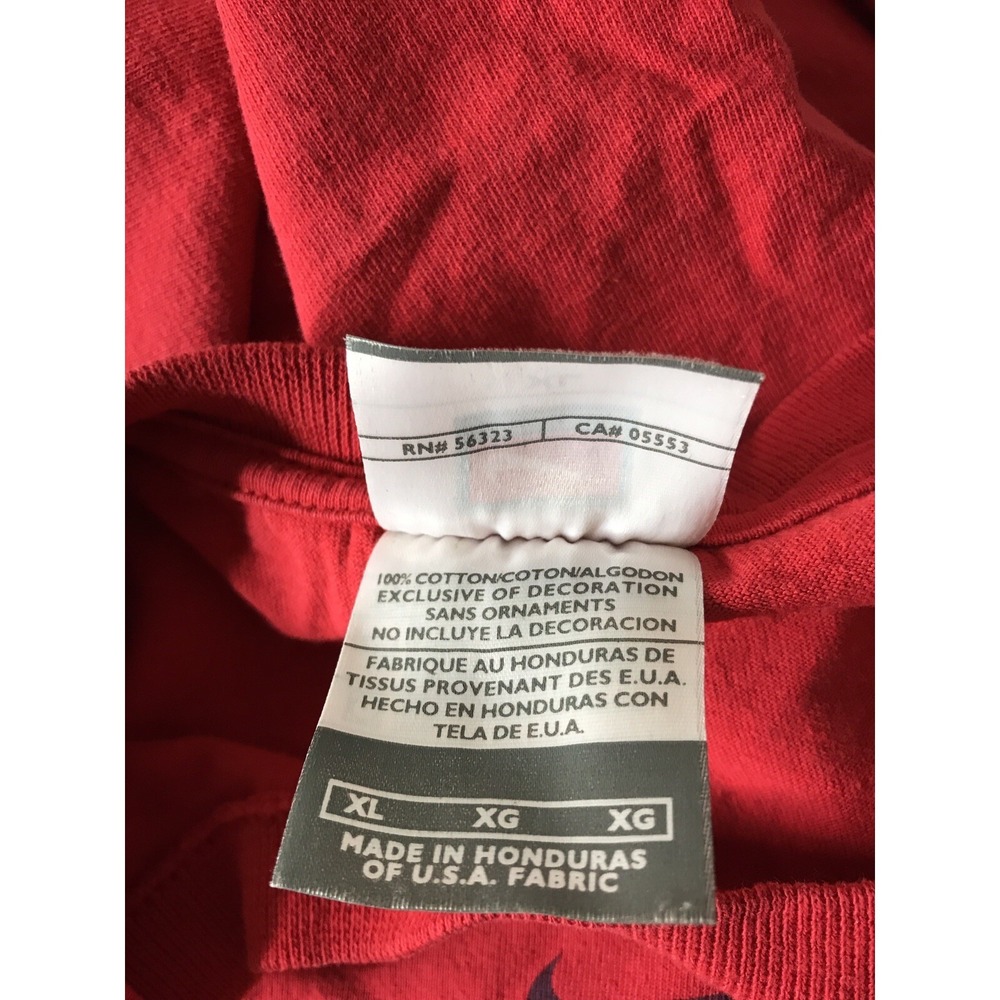 Vintage Nike Boston Red Sox T Shirt Baseball American League Cotton XL - Picture 7 of 12